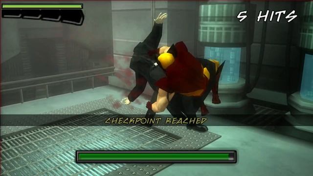 X-Men Origins: Wolverine(PSP) Sabretooth 2 No Damage(Hard)