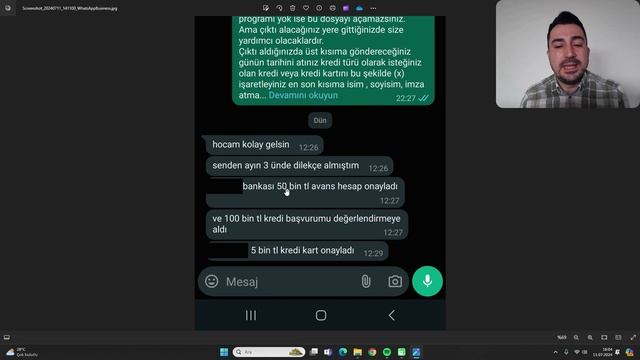 Banka Sicili Bozuk Olan Vatandaşa 50.000 TL Kredi Onaylandı. İşte İspat Videosu