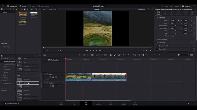 How To Add A FLASH TRANSITION In Davinci Resolve