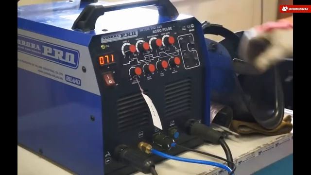 Аппарат аргонодуговой сварки AuroraPRO INTER TIG 200 AC_DC PULSE (TIG+MMA) (MOSFET)