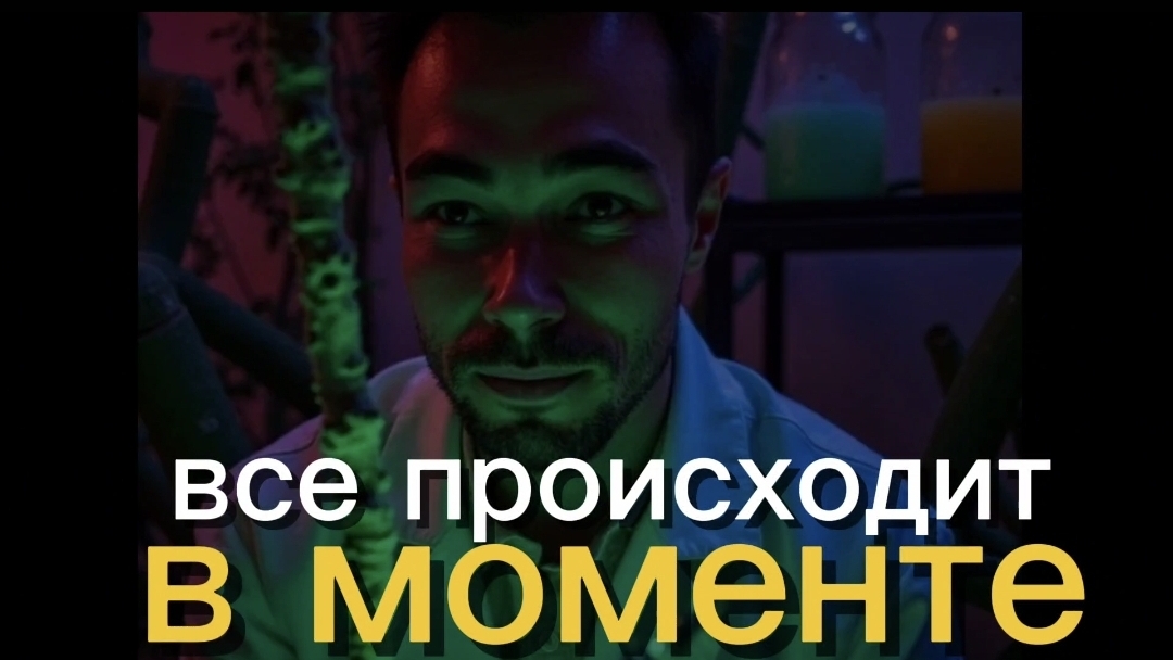 все происходит в моменте