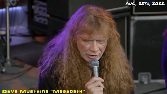 Dave Mustaine of Megadeth - Story behind new Music Videos (Eddie Trunk Aug, 25th, 2022)