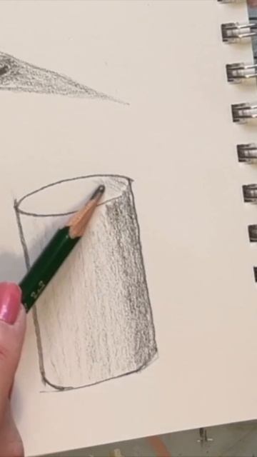 How To Draw A Cylinder - Easy Beginning Drawing Lesson -