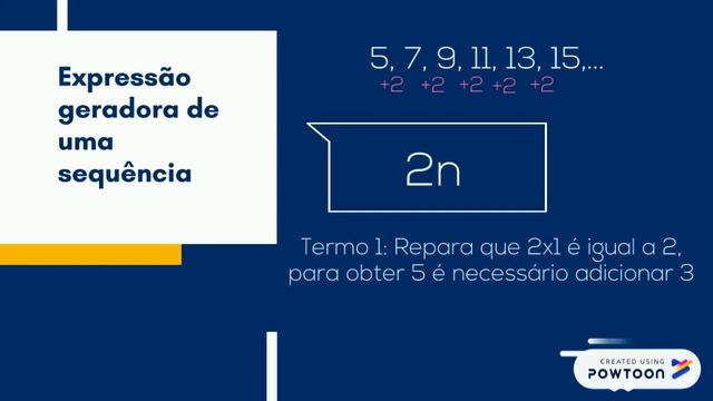 Sequências e regularidades 6º ano