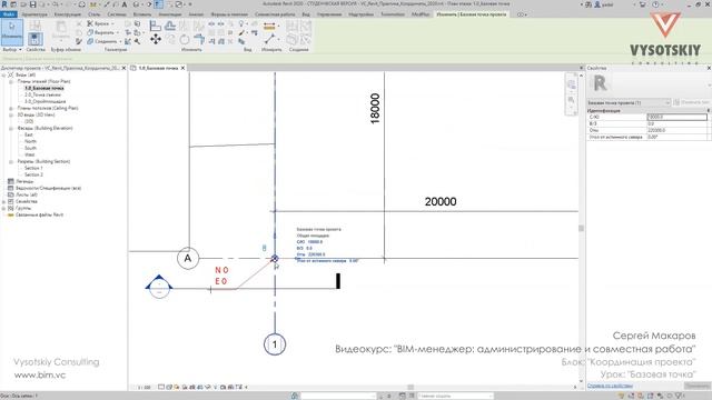 [Bim-Администрирование] Базовая Точка