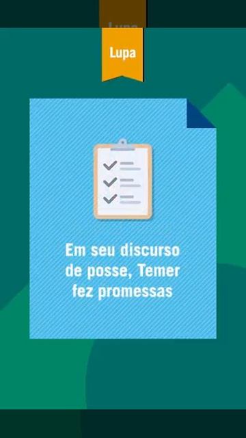 CHECAGEM: O discurso de Michel Temer, um ano depois