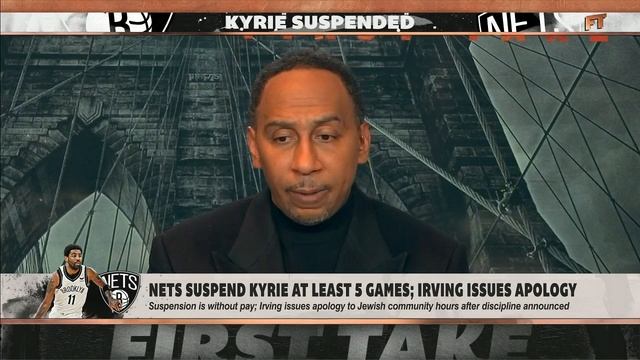 Stephen A. reacts to Kyrie Irving's apology | First Take