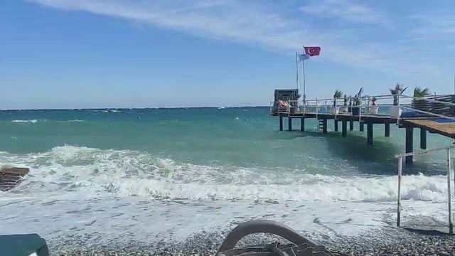 ШТОРМ НА СРЕДИЗЕМНОМ МОРЕ/ВПЕРВЫЕ ВИЖУ ШТОРМ НА МОРЕ/ТУРЦИЯ КЕМЕР ОКТЯБРЬ 2024 #rutube #galatea17