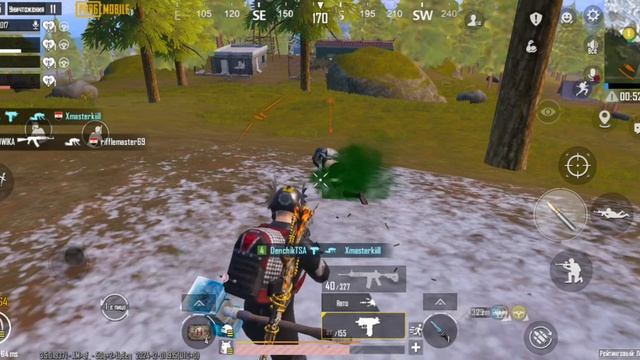 Вошёл в поток на карте Ливик в Pubg Mobile