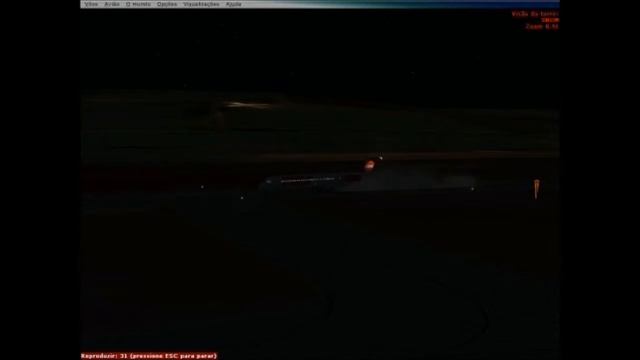 FSX - POUSO NOTURNO FOKKER 100