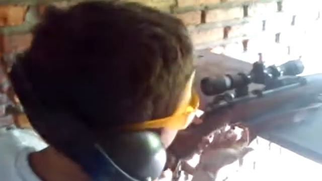 Lautaro tirando  con kar98 Norinco