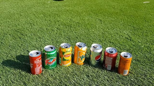 Coca Cola and Fanta, Powerade, Pepsi, Schweppes, Yedigün, Mtn Dew, Fruko VS Mentos Underground