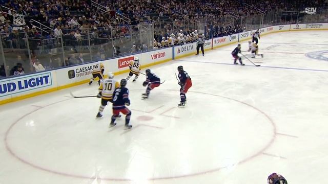 Penguins' Blake Lizotte Wheels Around Offensive Zone And Rips It Glove Side