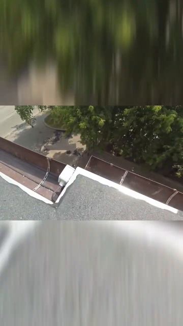 Как мы организовали водосток с плоской кровли. кровля монтажкровли кровельныеработы
