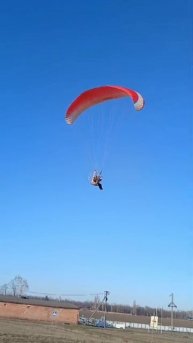 Парамотор в Южном небе 🪂🌤️👍