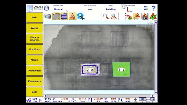 GMM polishing program - head on 5 axis CNC 2 #machinery #polishing C51