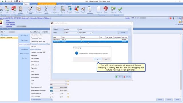 Helix Practice Manager - Chronic Disease Management (CDM) Lab Mappings in your HPM System