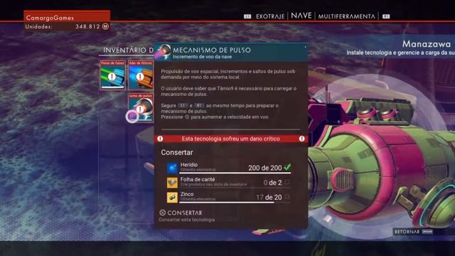 NO MAN'S SKY - Encontramos uma Nave Caída! (1080p)