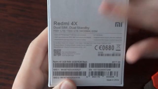 Unboxing xiaomi redmi 4x from eternal team