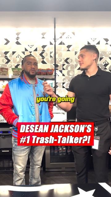 DeSean Jackson's #1 Trash Talker on the field!!