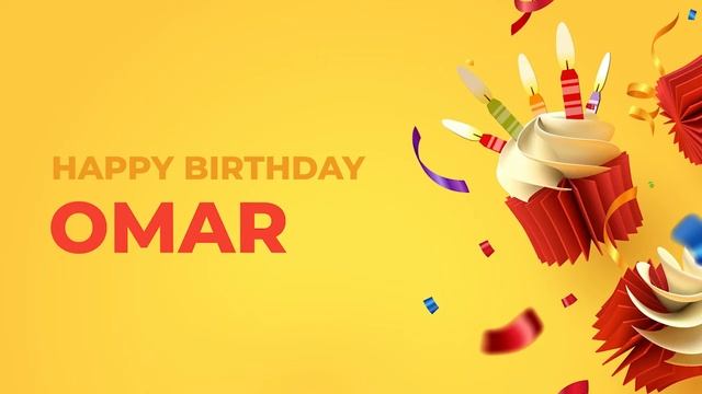 Happy Birthday OMAR ! - Happy Birthday Song made especially for You! 🥳