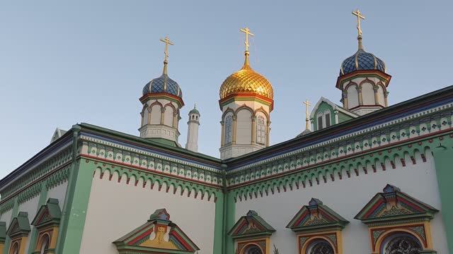 Храм Николая Чудотворца. Как из сказки-предстал перед очами. Рогожский Поселок, Москва. 10.10.2021