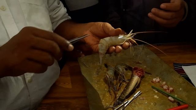 How to dissect prawn ( গলদা চিংড়ি) (macrobrachium rosenbergii)