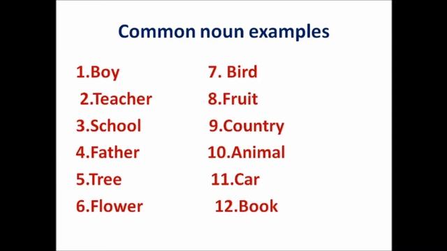 Common noun | English Grammar | Nouns| பெயர்ச்சொற்கள்