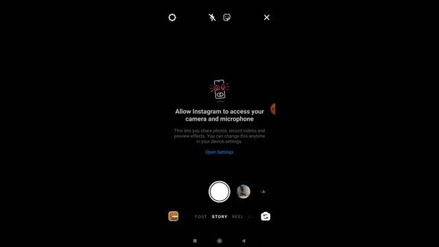 FIX Allow instagram to access your camera and microphone | Instagram camera not opening problem 202