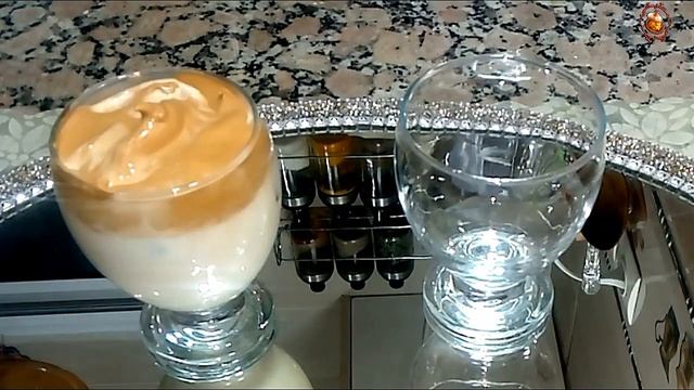 كريمة القهوة  كابتشينو منزلي سريعة ولذيذة! حلوى كريمية لا تُنسى!