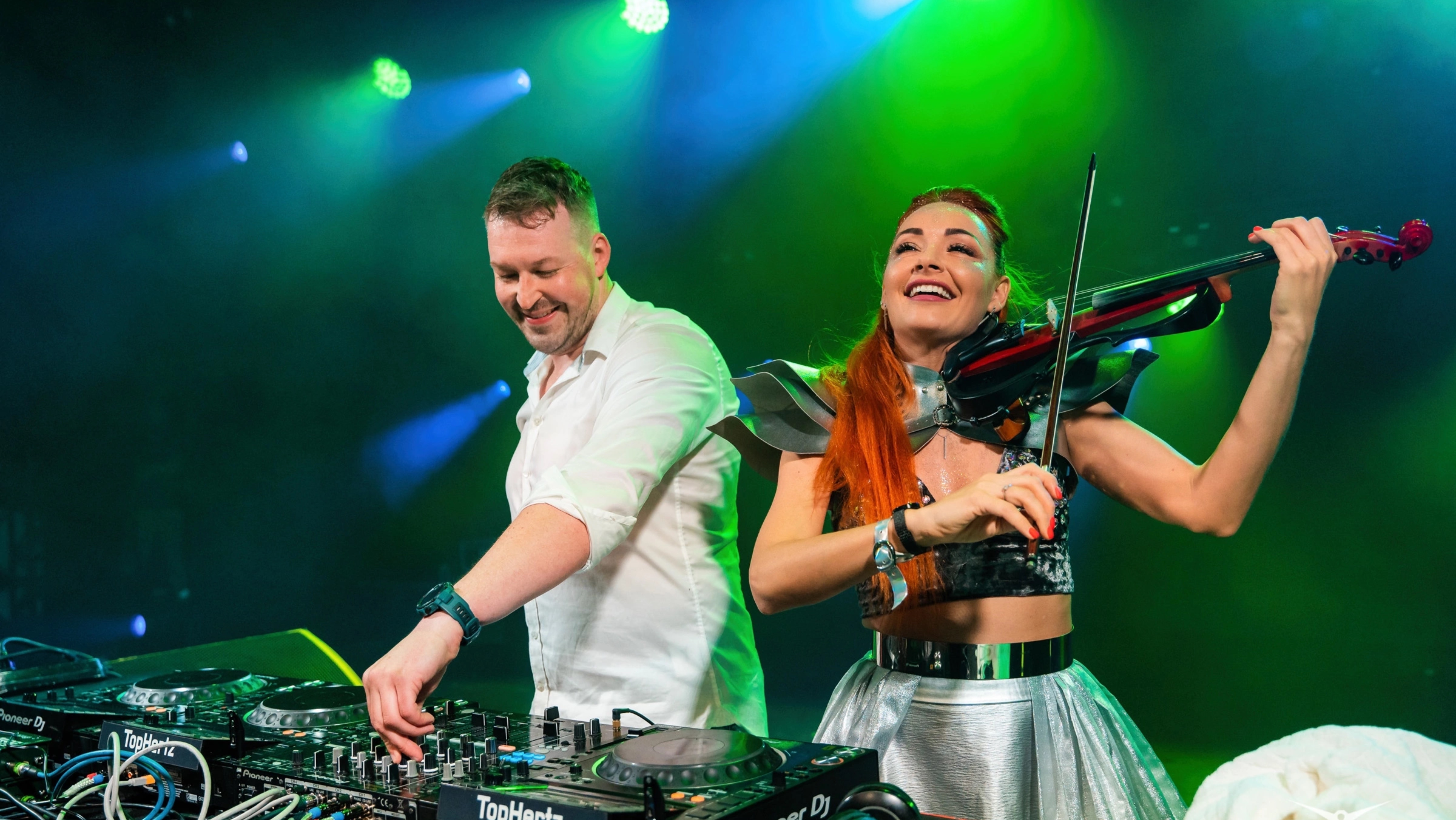 Скрипичная импровизация под сэт DJ (клубный  формат).