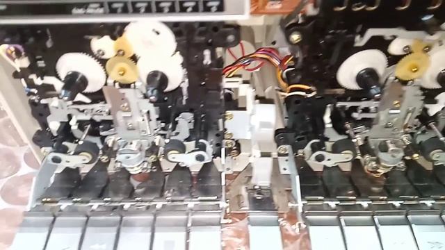 SHARP WF-939Z профилактика, проверка.
