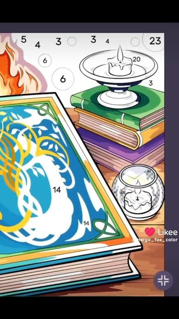 34 #раскраска #coloringbook #top