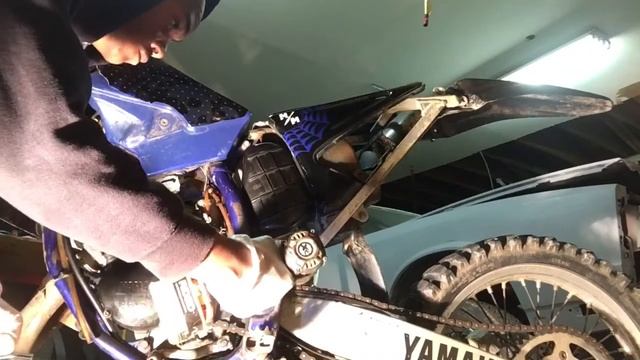 YZ 125 2 Stroke engine build
