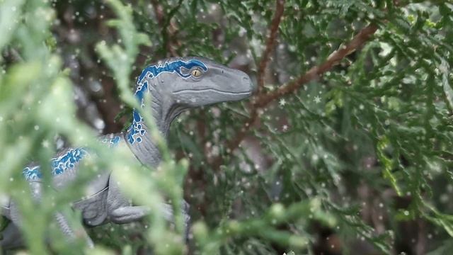 Jurassic World Velociraptor Blue Dinosaur Toy