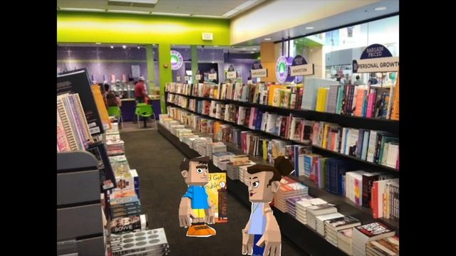 Nestor misbehaves at Books A Million ( Modernized )