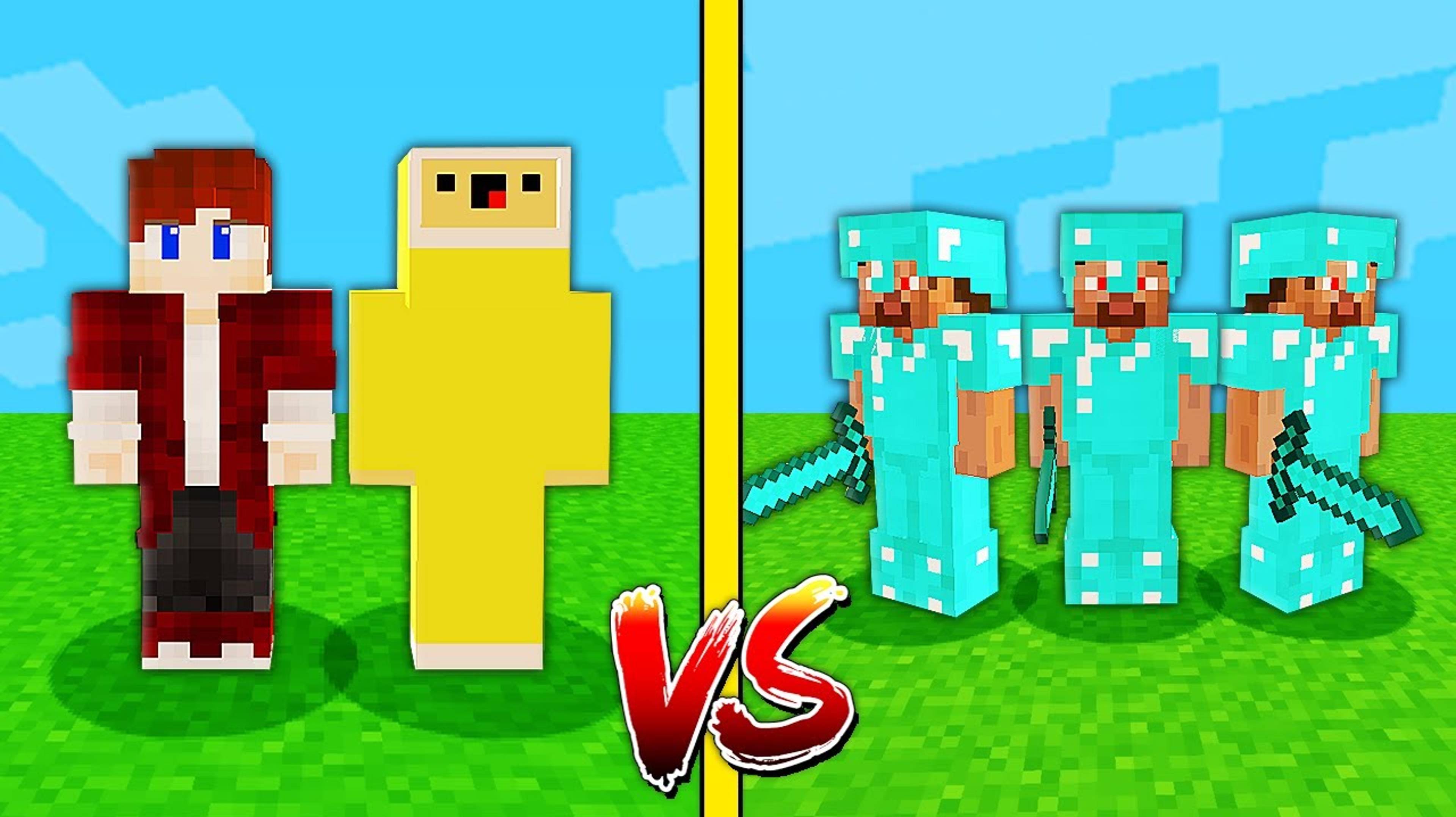 НУБ ПРОТИВ ЗЛЫХ ИГРОКОВ В МАЙНКРАФТ СКАЙ ВАРС ( Minecraft SKY WARS ) Мультик