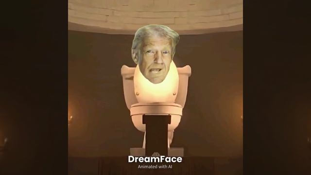 Дональд Трамп поёт скибиди туалет 😂😂хахаха