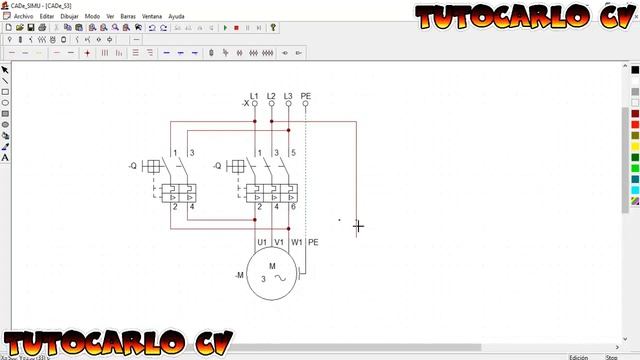 simulador para control eléctrico (cade simu) T1