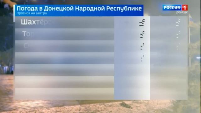 ☁️ Погода в Донецкой Народной Республике 1 февраля