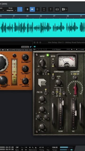 #shorts Use A Delay WIth A Saturation On Vocals!