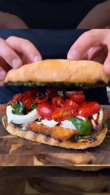 Chicken Bruschetta Sandwich