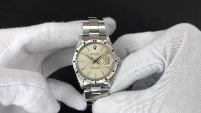 Rolex 15010 Oyster Perpetual Date Quickset Cream Dial, 1984