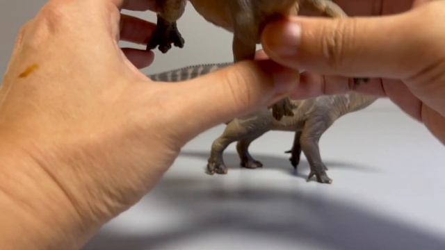 pnso禽龙 PNSO Iguanodon model video sharing