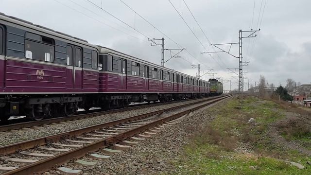 Электровоз ВЛ11м4-466 толкач ВЛ11м462(встречка AZ4a-0005)