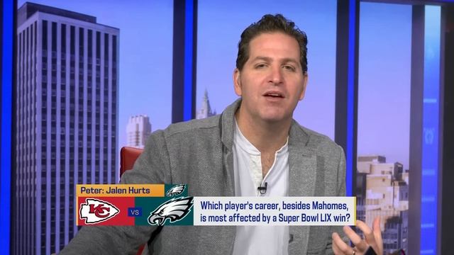 Which player's career is most affected by a Super Bowl LIX win besides Mahomes? | 'GMFB'