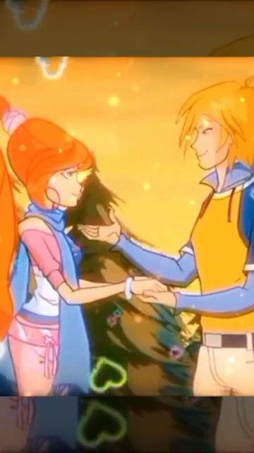 Скай и Блум У меня,у меня сердце пылает горит для тебя!✨#winxclub #shorts #skyloom #Sky #Bloom