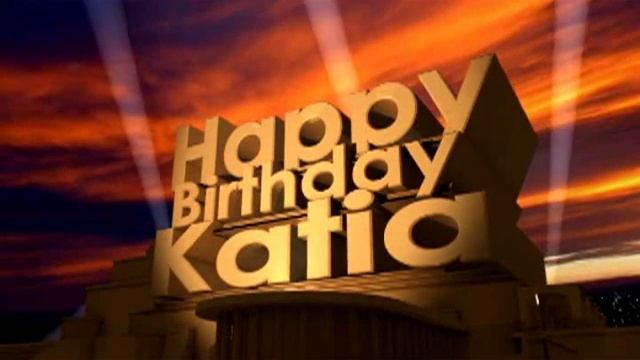 Happy Birthday Katia