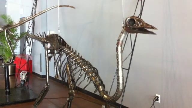 Struthiomimus at Dino Kinetics