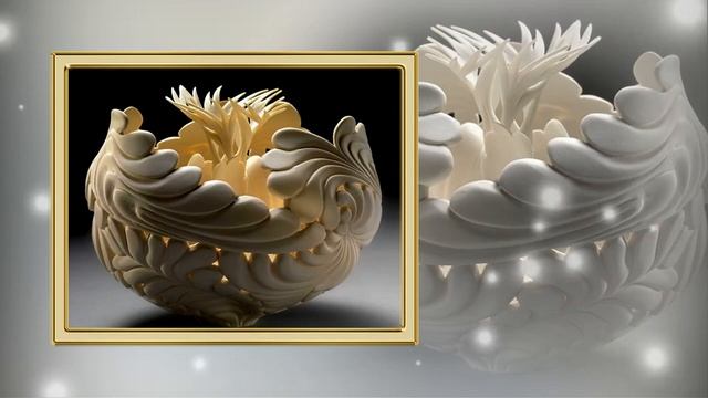 Природа застывшая в фарфоре.
Удивительные керамические вазы Дженнифер МакКурди.
